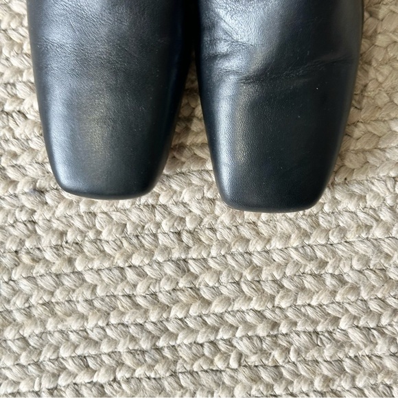 NEW Vince Ramona Knee High Smooth Leather Boot Black - Picture 3 of 7